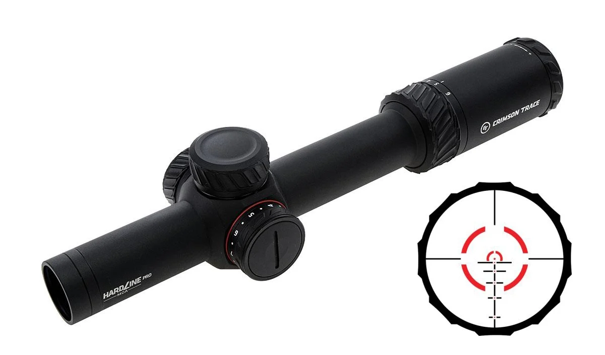 CRIMSON TRACE HARDLINE PRO 1-6X24 30MM COMP#