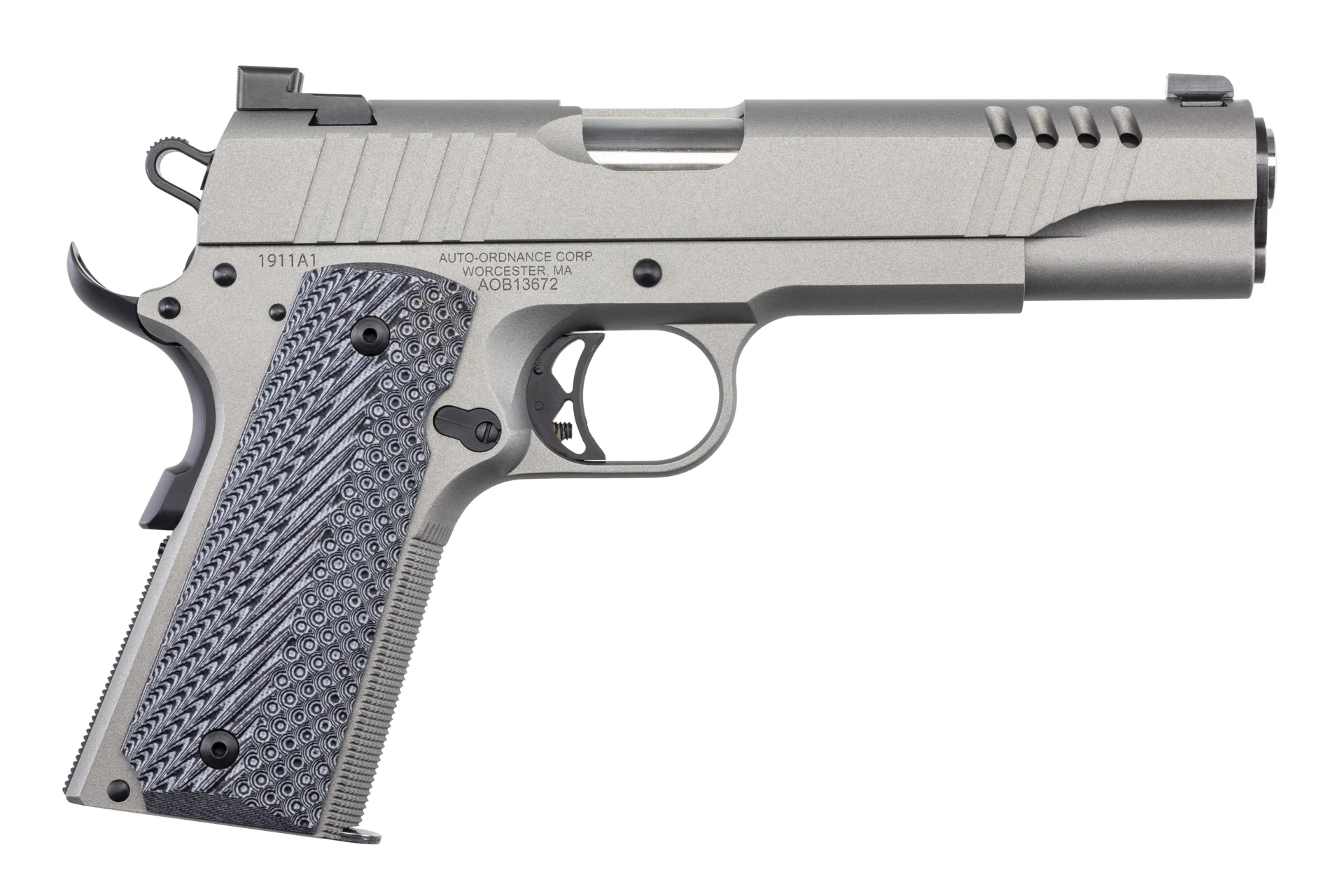 AUTO-ORDNANCE - THOMPSON 1911 45ACP STAINLESS 7+1 #